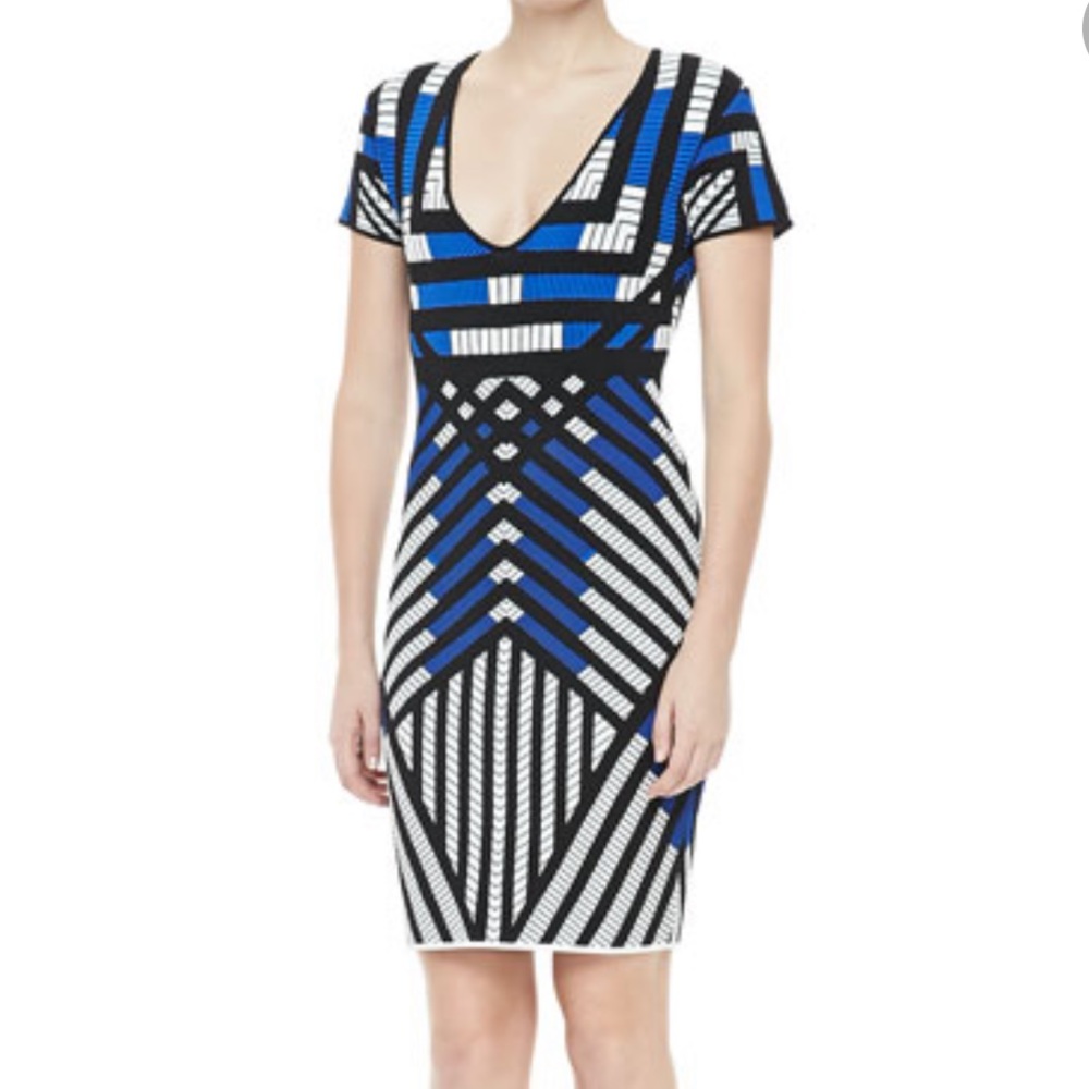 Diane Von Furstenberg Runway Lorraine Ponte Dress NWT